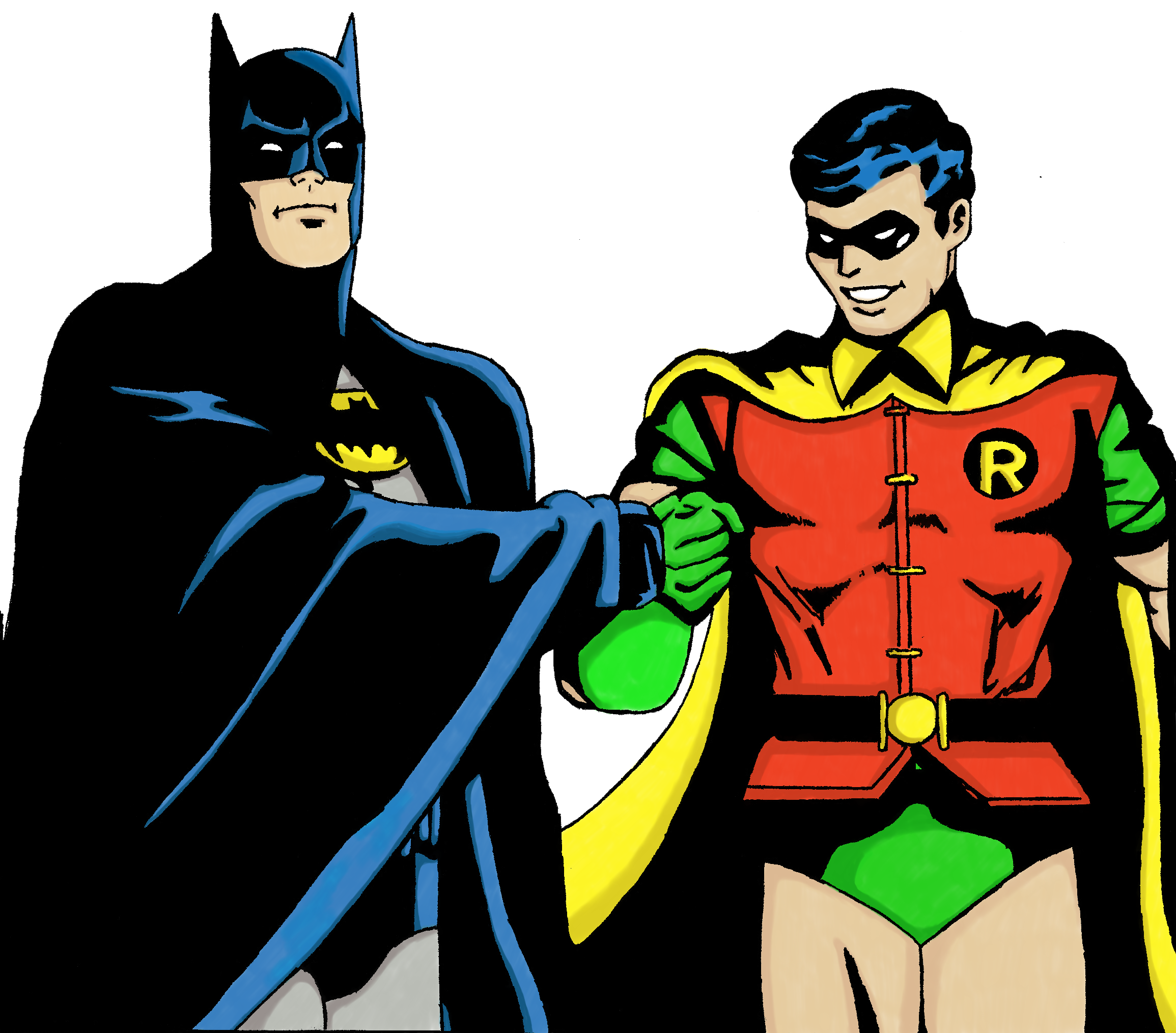 Batman-And-Robin-PNG-Pic - Welcome to the worlds of Richard Dee.