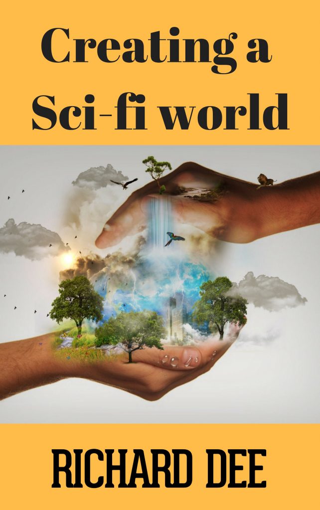 World Building Course book cover, "Creating a Sci-fi World."