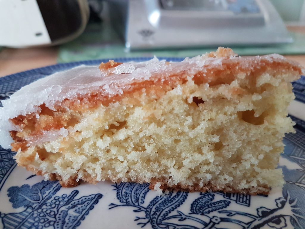 By special request, Lemon Drizzle Cake